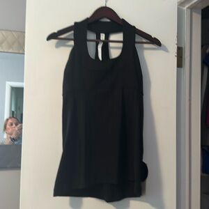 Lululemon Black Scoop Neck Tank